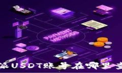   b特派USDT账号在哪里查看