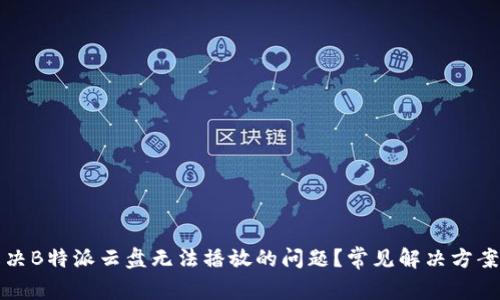 如何解决B特派云盘无法播放的问题？常见解决方案与技巧