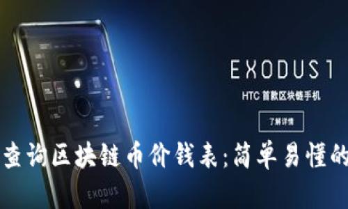 如何查询区块链币价钱表：简单易懂的指南
