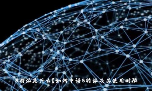 B特派是什么？如何申请B特派及其使用时限