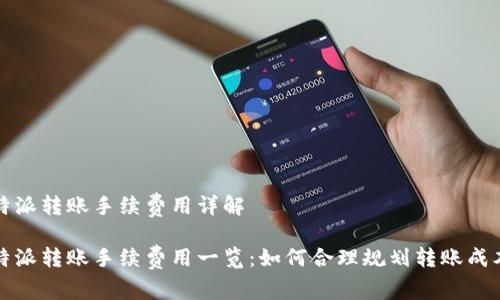 特派转账手续费用详解

特派转账手续费用一览：如何合理规划转账成本